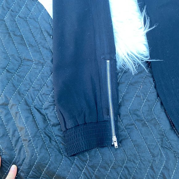 Aritzia Wilfred Ermont Pants Trouser Zipper Black Size Small - Picture 6 of 9